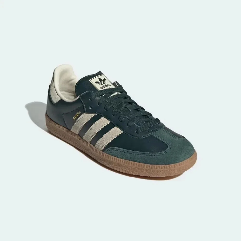 7.5M / 9W - [NEW] Men's adidas Samba OG Shoes 'Shadow Green' ID1483